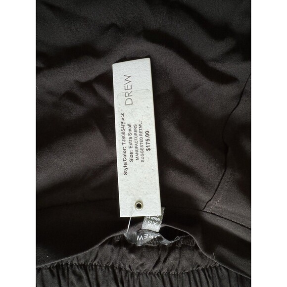 NWT Drew Tulp Pants Women's XS Black Flowy Minimalistic Lagenlook - Picture 5 of 6